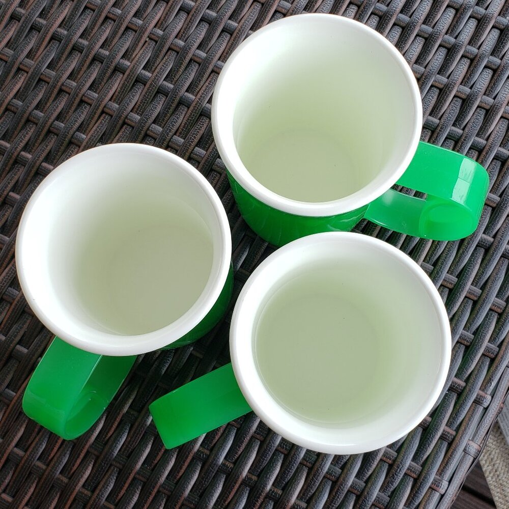 EUC Tupperware Insulated Mugs set of 3 - Picture 2 of 5